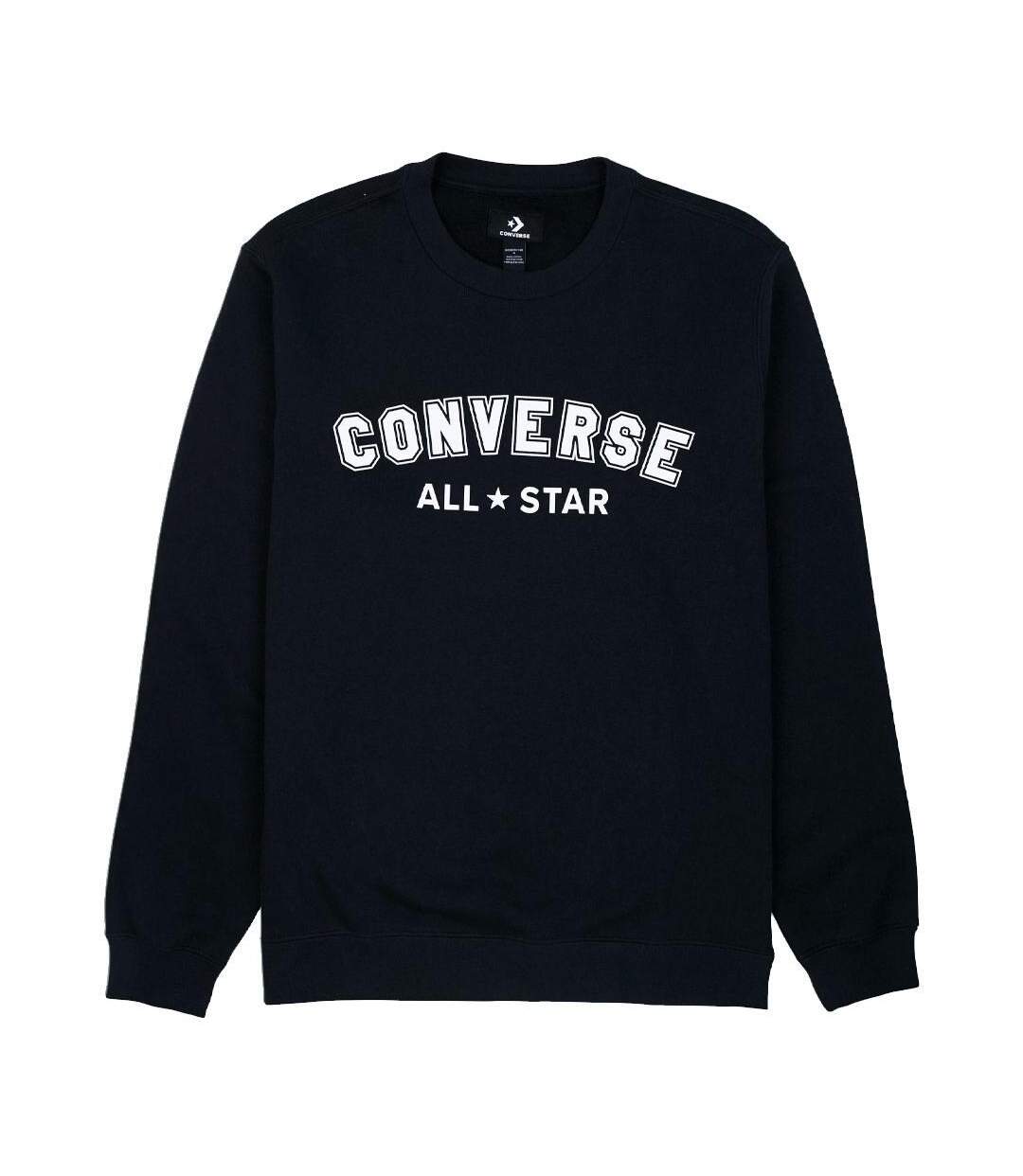 Sweat Noir Homme Converse All Star Single - L-1