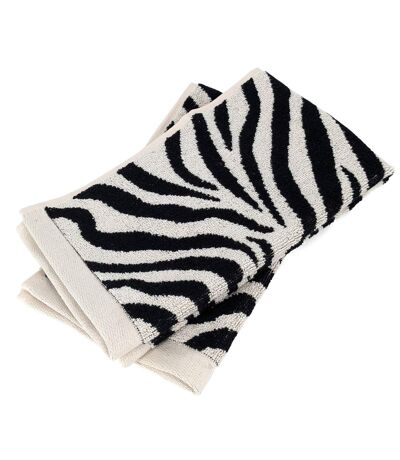 Serviette invité absorbante coton ZEBRA Zèbre