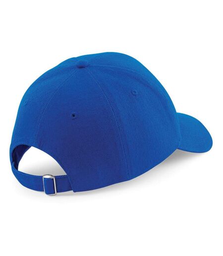 Beechfield Unisex Pro-Style Heavy Brushed Cotton Baseball Cap / Headwear (Bright Royal) - UTRW213