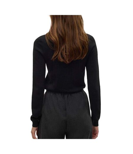 Pull noir femme vero moda happyshine