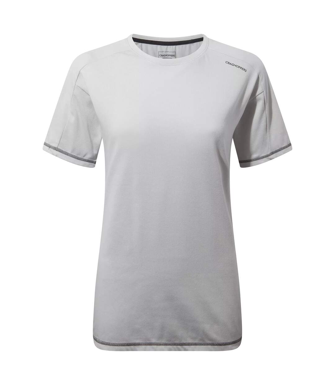 Womens/ladies dynamic t-shirt lunar grey Craghoppers-1