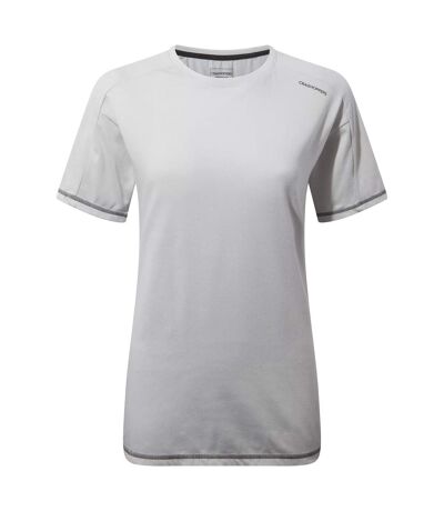 Craghoppers - T-shirt DYNAMIC - Femme (Gris pâle) - UTCG1897