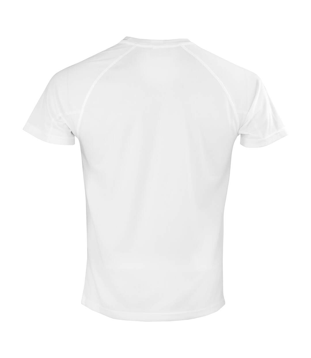 Spiro Adults Unisex Impact Aircool Tee (White) - UTRW6120-2