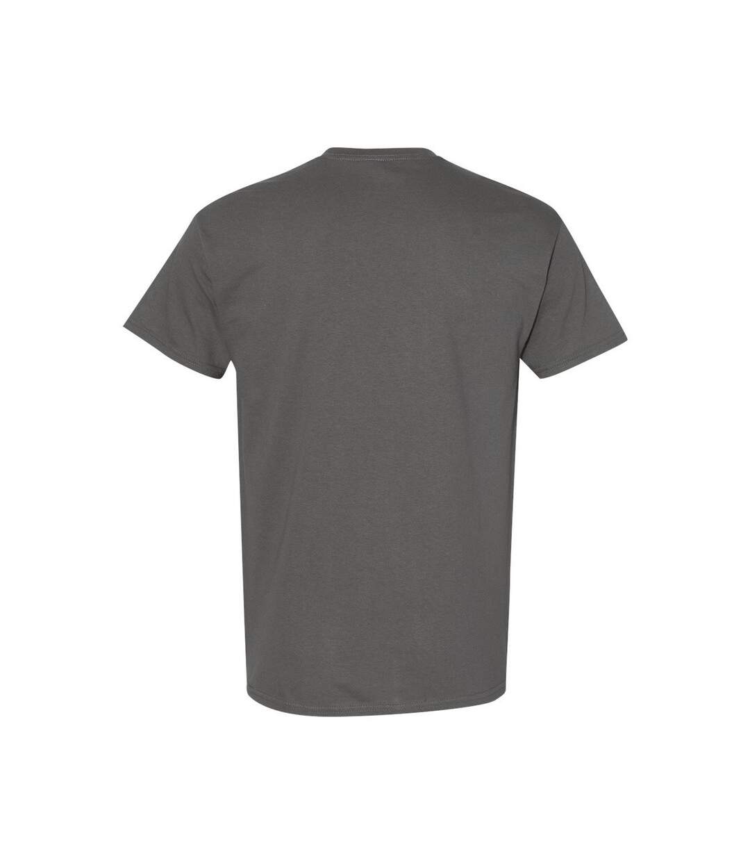 Mens Heavy Cotton T-shirt Charcoal Gildan-2
