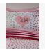 Rapport Dalmatian Print Duvet Set (Pink/White) - UTAG1648