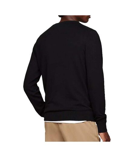 Pull Noir Homme Tommy Hilfiger Pima - L