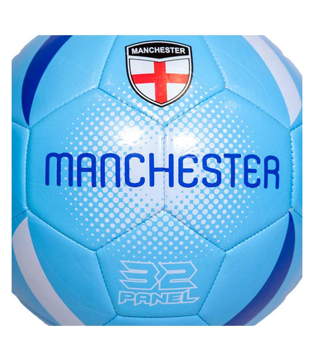 MACNHESTER ballon bleu/turquoise sport zone-2