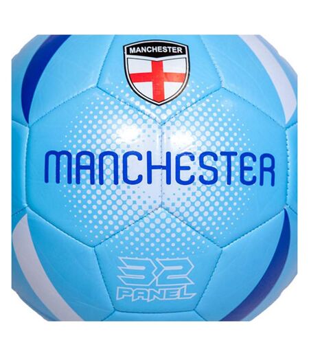 MACNHESTER ballon bleu/turquoise sport zone