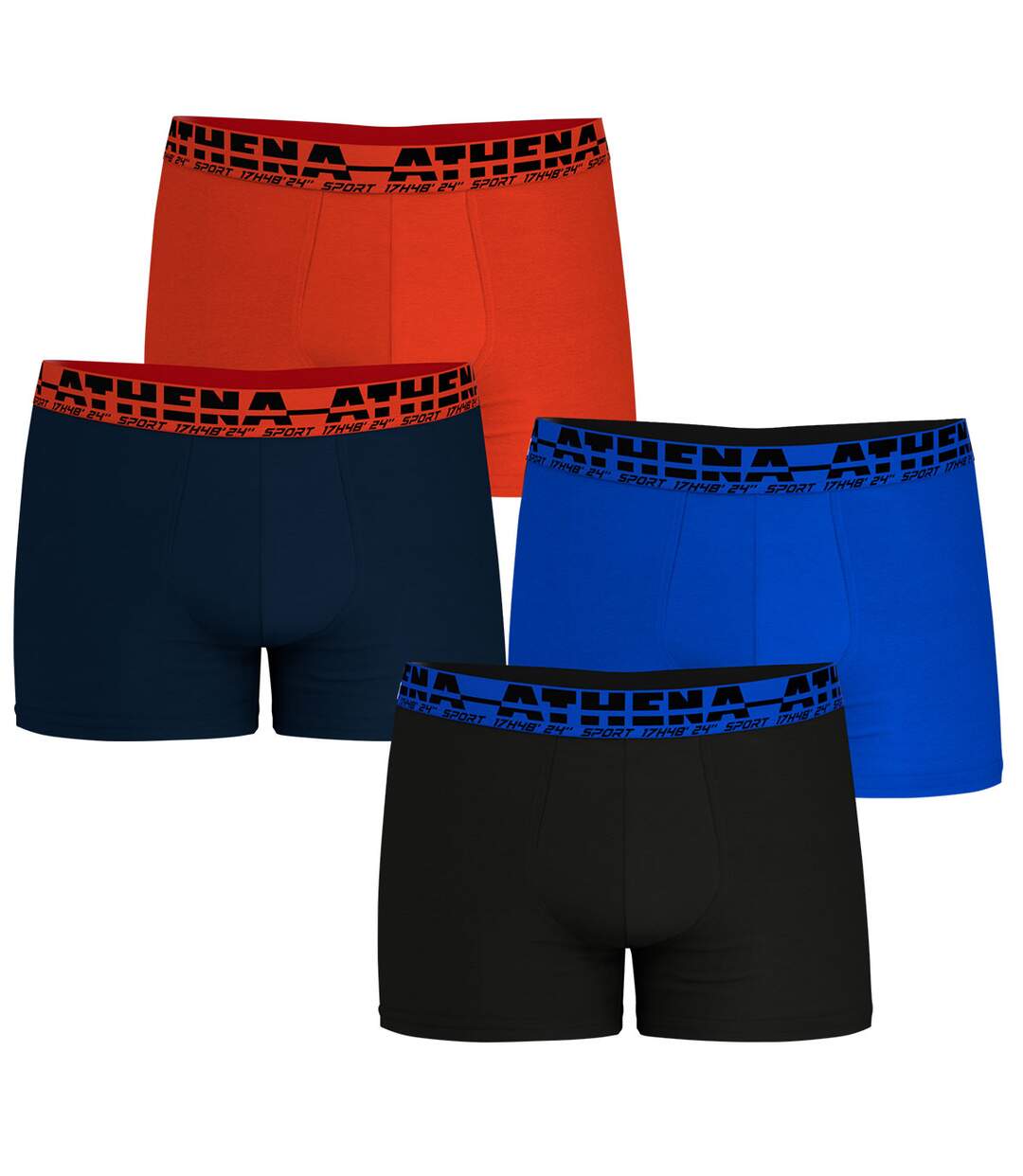 Lot de 4 boxers homme Easy Sport Athena-2