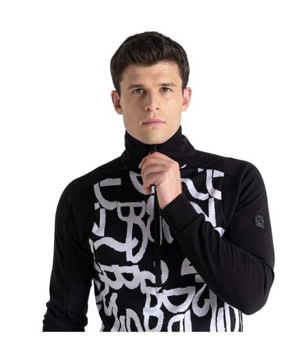 Sweat Manches Longues Speed Homme Noir Blanc Dare 2B