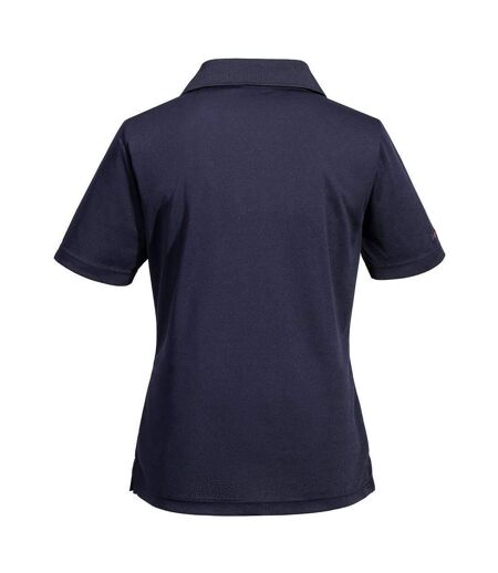Womens/ladies Dx4 Short-sleeved Polo Shirt Dark Navy Portwest