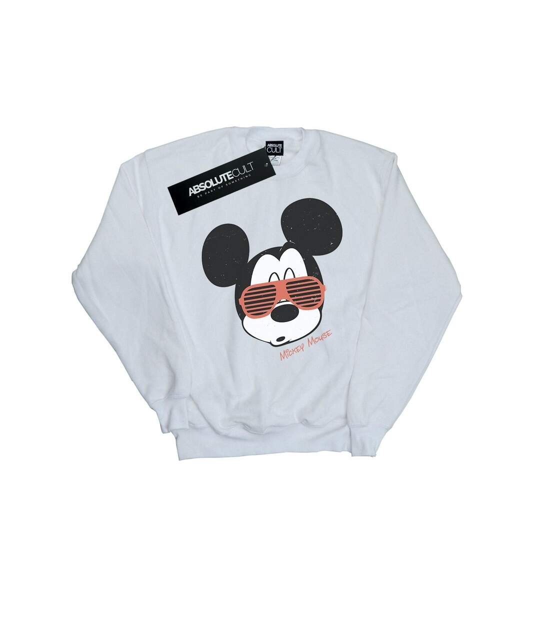 Disney Sweatshirt Femme/Ladies Mickey Mouse Sunglasses (Blanc) - UTBI27079-1
