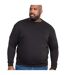 Duke Mens Rockford Kingsize Sweat Crew Neck Jumper (Black) - UTDC105-3