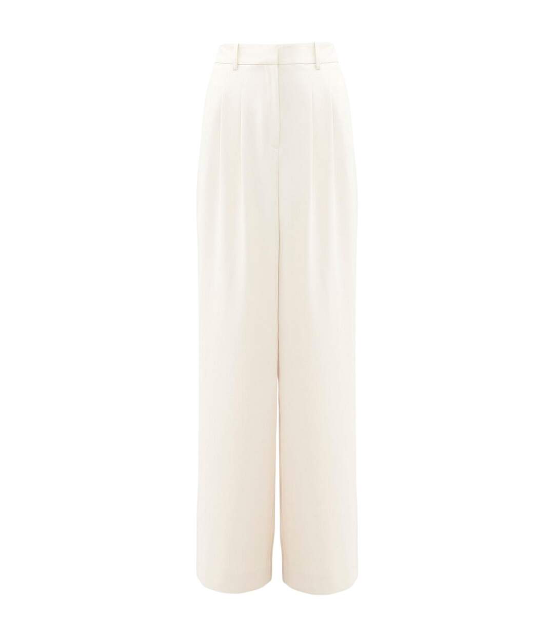 Pantalon De Costume Motif/style Plissé Harry Femme Crème French Connection-2