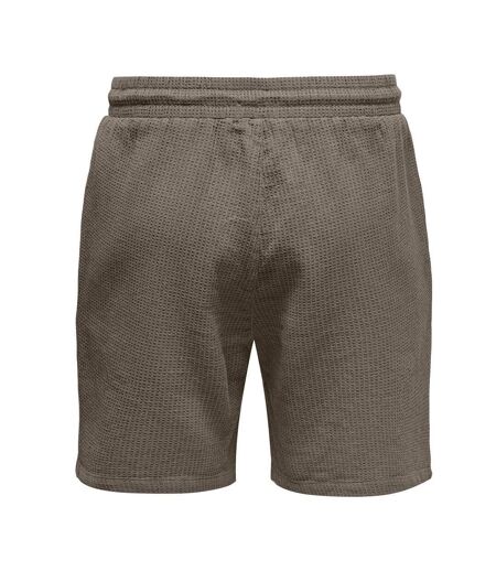 Short marron homme only & sons bertil