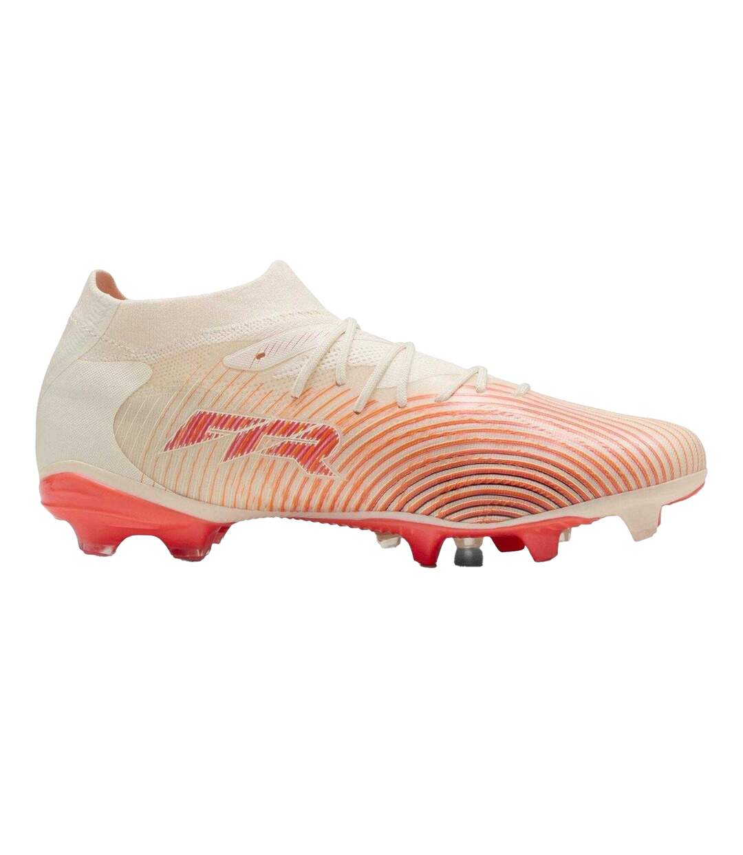 Mens Future 9 Match Firm Ground Football Boots Almond Red Puma-1