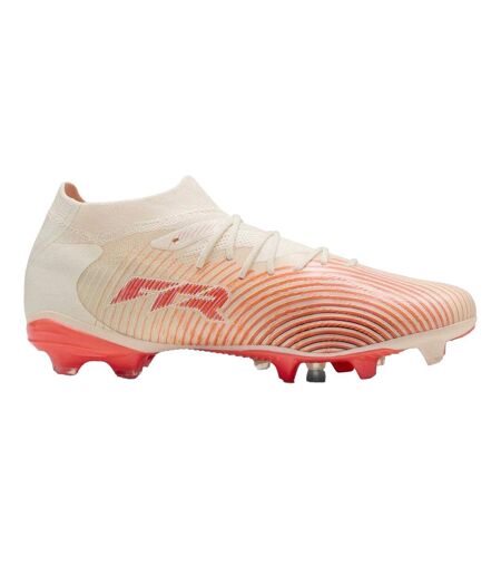 Mens Future 9 Match Firm Ground Football Boots Almond Red Puma