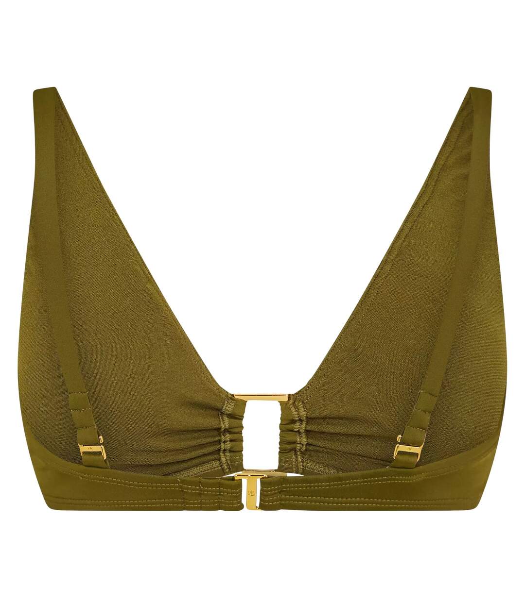 Womens/ladies Lauren Bikini Top Khaki Green Ralph Lauren-4