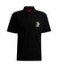 Mens Regular Short-sleeved Polo Shirt Black Hugo Boss-2