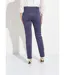 Pantalon droit suédé effet ventre plat-2