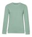 Sweat Organic Inspire Femme Vert De Gris B&C-1