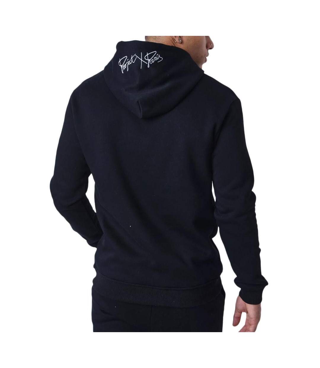 Sweat noir homme project x paris basic full - s-2