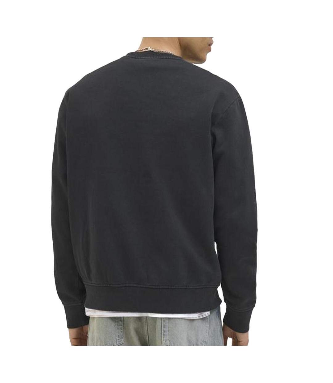 Sweat noir homme jack & jones dover-2