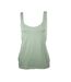 Débardeurs Femme Gris Chiné Vert Sauge Keanu-2