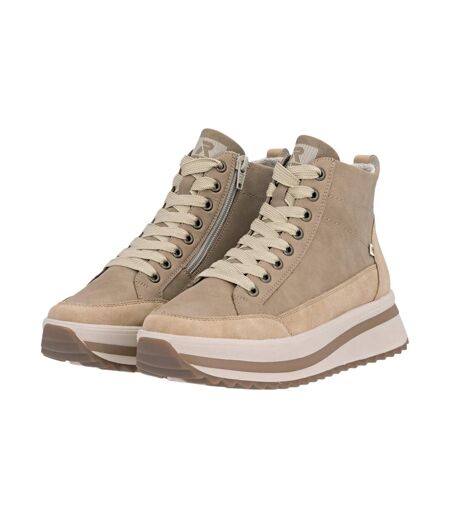 Basket Montante Cuir Rieker