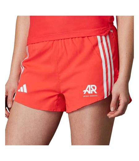 Short de running  rouge femme adidas otr ar short