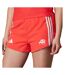 Short de running  rouge femme adidas otr ar short-1