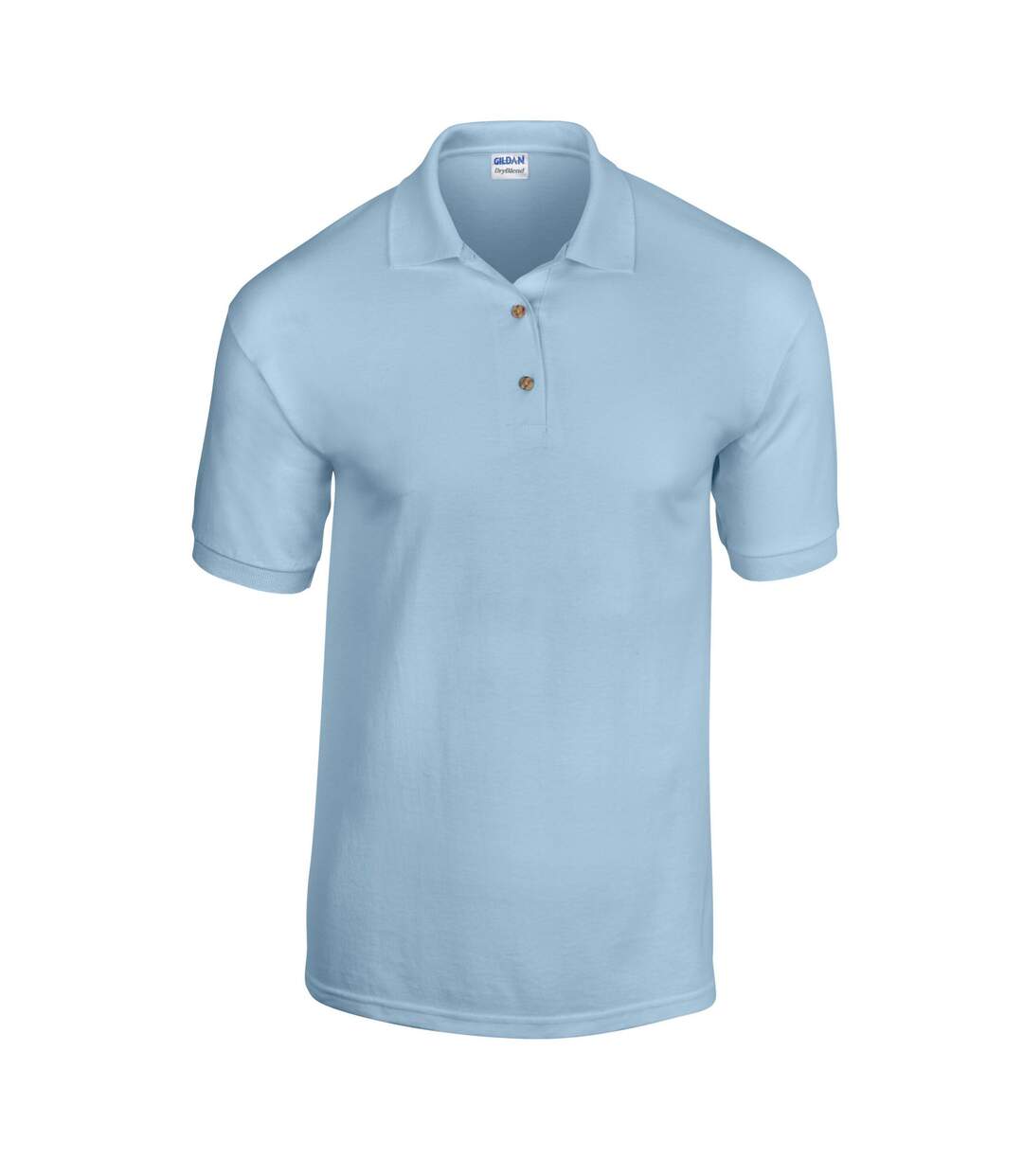 Mens Dryblend Polo Shirt Light Blue Gildan-1
