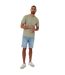 T-shirt Homme Vert De Gris Clair Threadbare-1