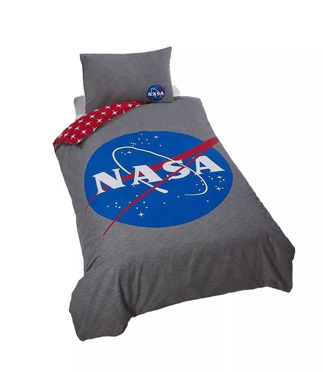 Logo Reversible Duvet Set Multicoloured NASA-2