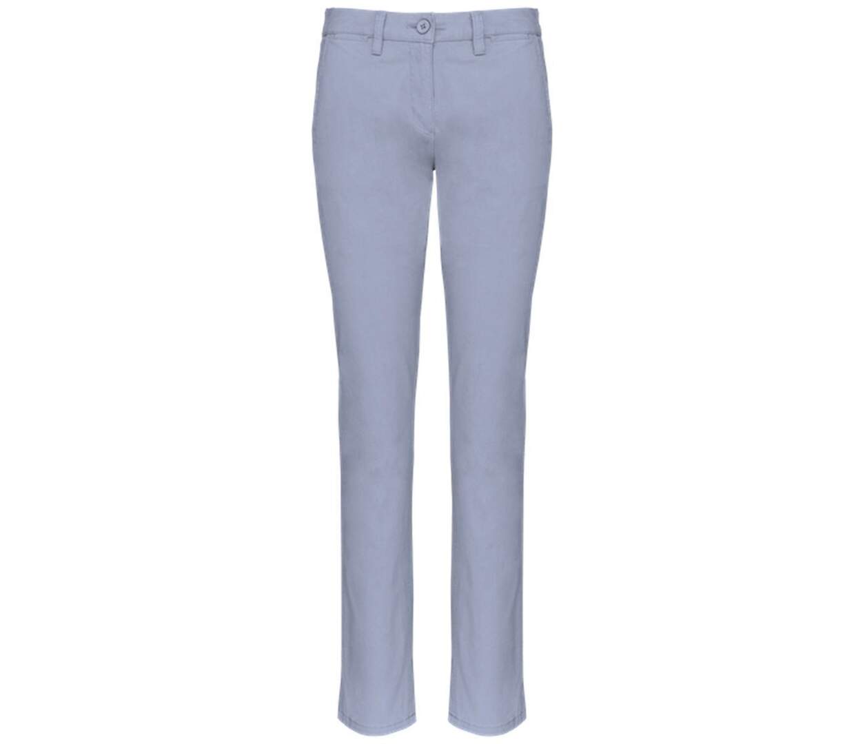 Pantalon chino - Femme - PAT741 - bleu kentucky-1