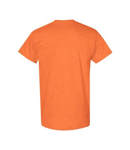 Gildan Mens Heavy Cotton Short Sleeve T-Shirt (Pack of 5) (Sunset)