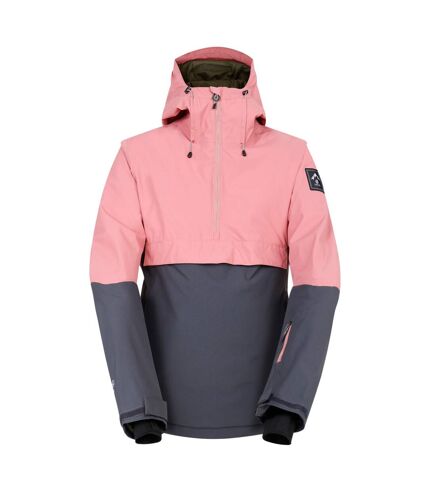 Veste de ski overhead snowburst womens/ladies vieux rose / gris foncé Dare 2B