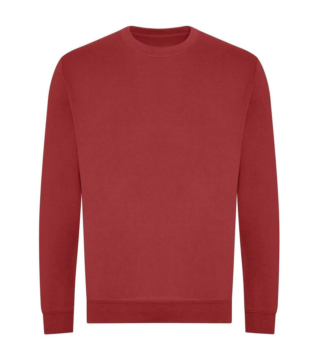 Unisex Adult Organic Sweatshirt Fire Awdis-1
