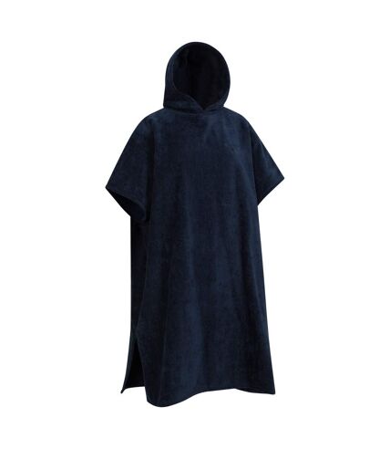 Mountain Warehouse Womens/Ladies Driftwood Hooded Towel (Dark Blue)