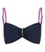 Haut de maillot de bain aceana femme bleu marine / violet Regatta