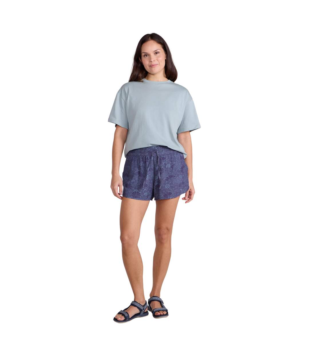 Short Vibe Femme Bleu Marine Mountain Warehouse-4