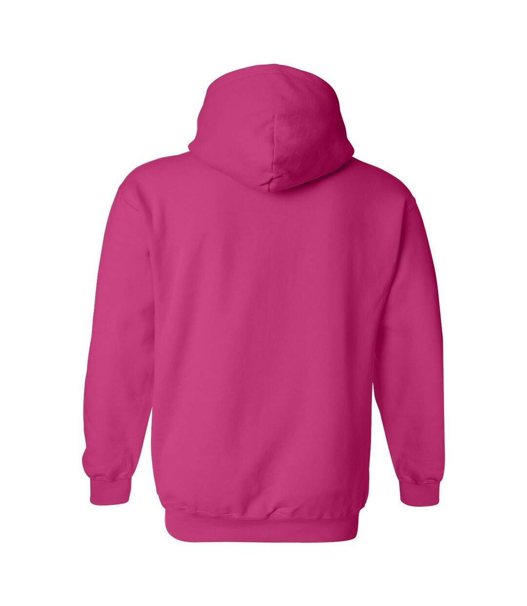 Sweat À Capuche Adulte Rose Gildan-2