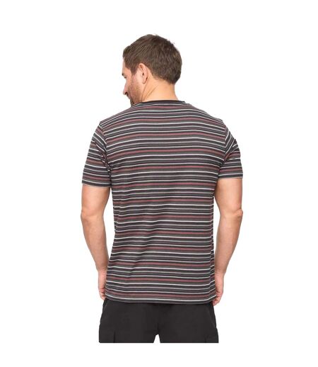 T-shirt Packham Homme Anthracite À Rayures Bewley & Ritch
