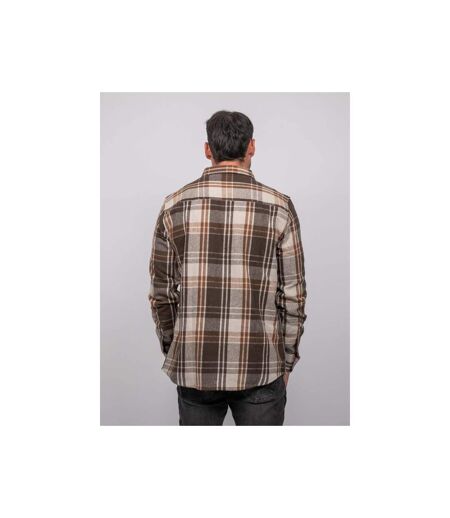 Surchemise manches longues carreaux ZACAREU