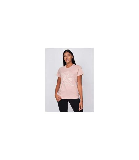 Lot De 3  T-shirts Laymere Femme Blanc Vert De Gris Clair Rose Juice