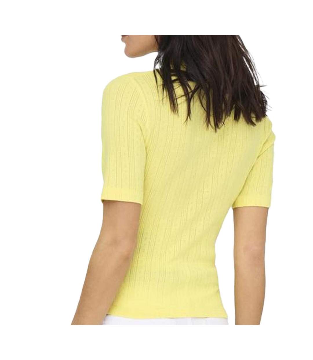 Polo jaune femme jdy salsa - l-2