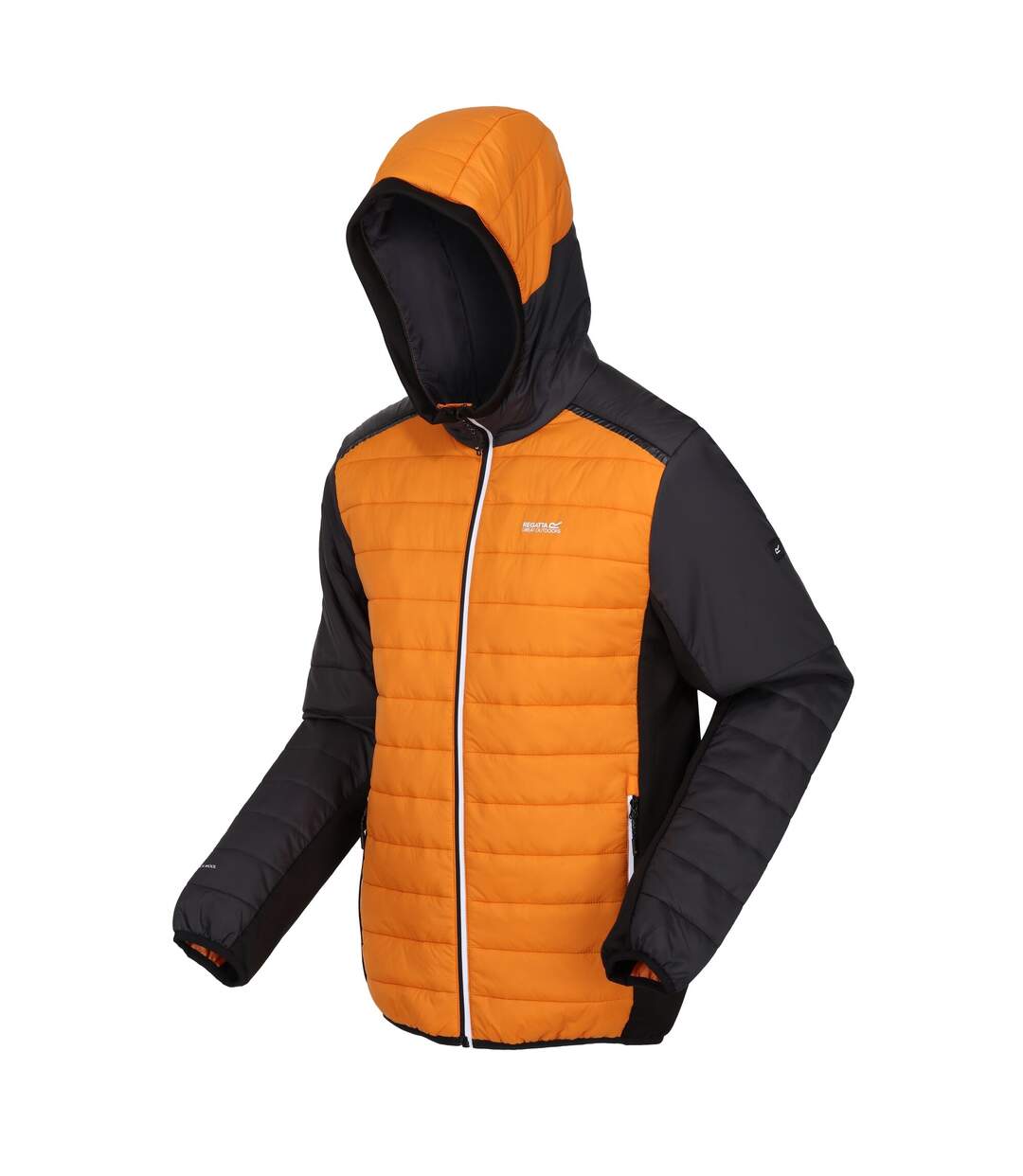 Mens trutton ii baffled padded jacket orange pepper/ash Regatta