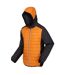 Regatta Mens Trutton II Baffled Padded Jacket (Orange Pepper/Ash) - UTRG9448