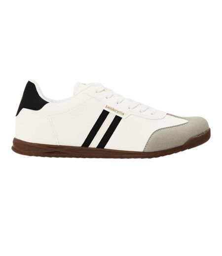 Baskets Tackle Homme Blanc Noir Lambretta