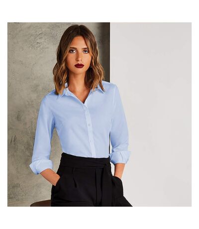 Chemise Femme Bleu Clair Kustom Kit